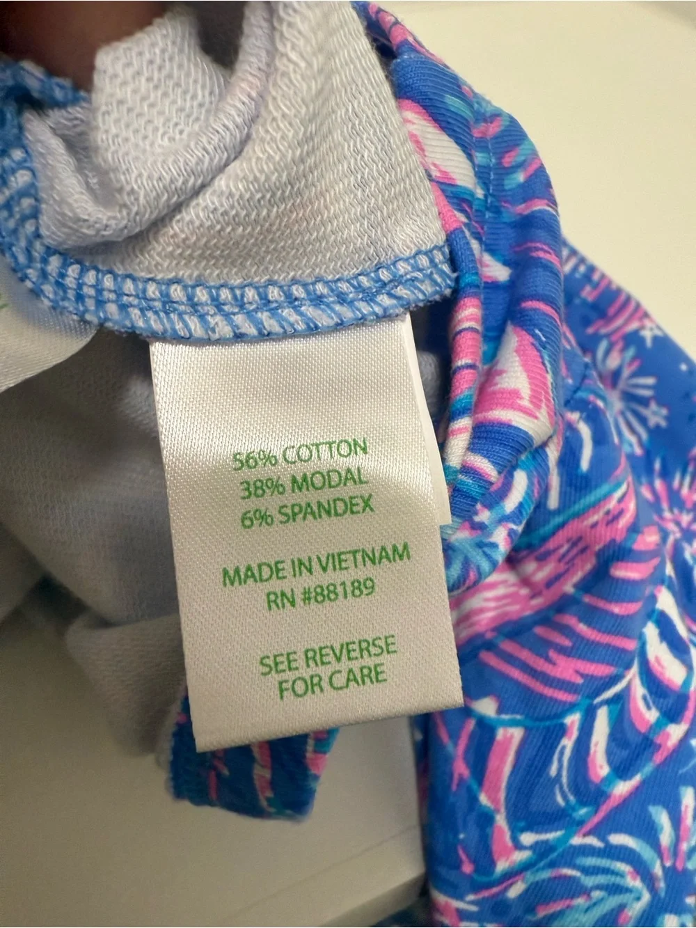 Lilly Pulitzer Skipper Popover It’s a Sailabration Women’s Large Boca blue